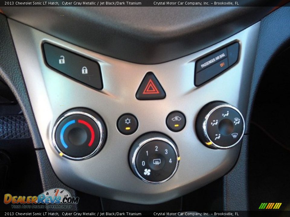 2013 Chevrolet Sonic LT Hatch Cyber Gray Metallic / Jet Black/Dark Titanium Photo #21