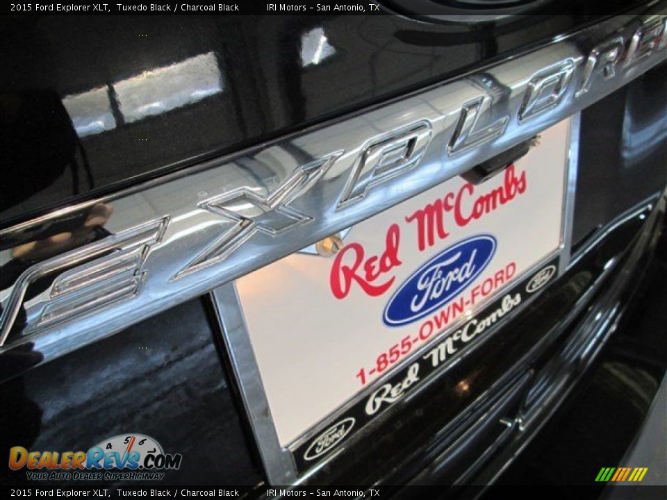2015 Ford Explorer XLT Tuxedo Black / Charcoal Black Photo #6