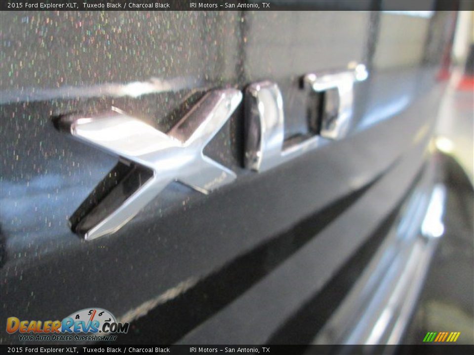 2015 Ford Explorer XLT Tuxedo Black / Charcoal Black Photo #7