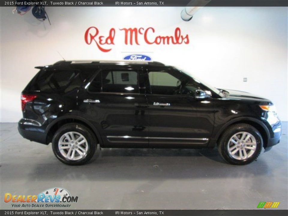 2015 Ford Explorer XLT Tuxedo Black / Charcoal Black Photo #9
