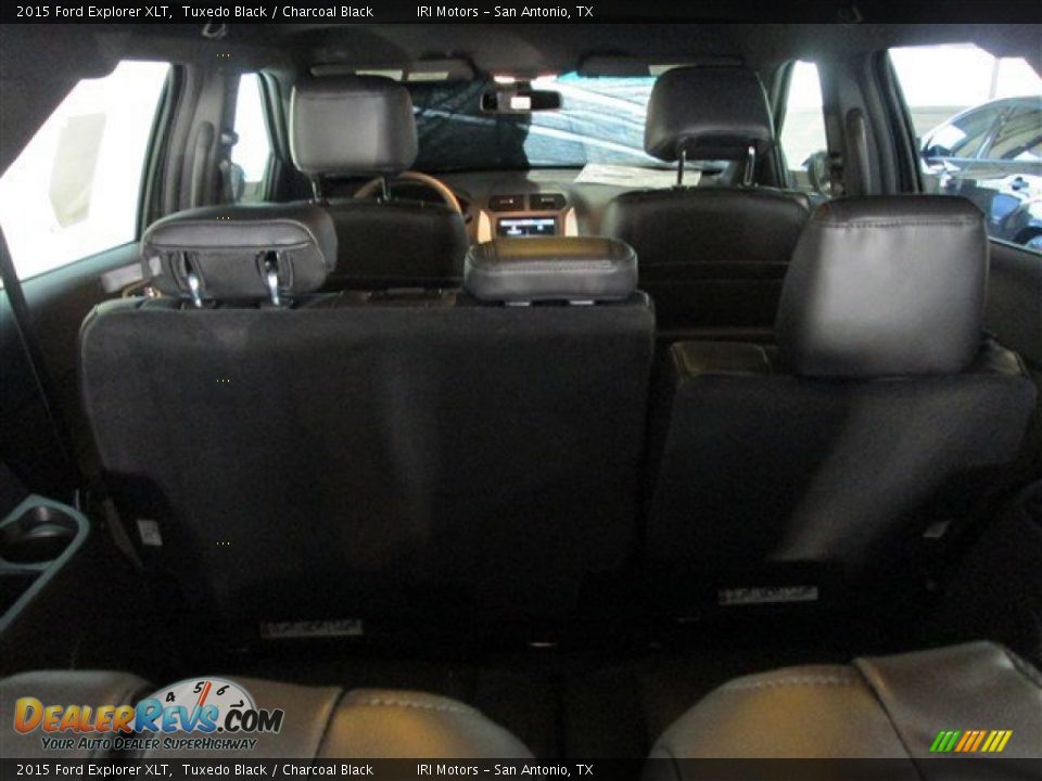 2015 Ford Explorer XLT Tuxedo Black / Charcoal Black Photo #13