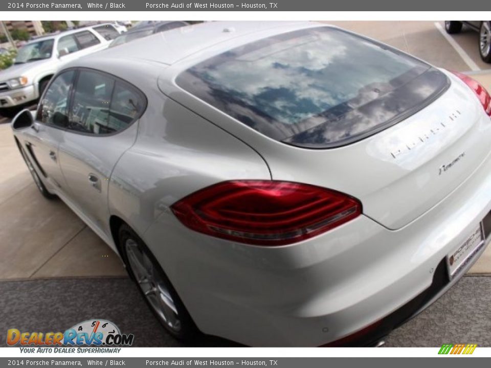 2014 Porsche Panamera White / Black Photo #5