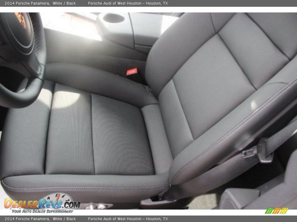 2014 Porsche Panamera White / Black Photo #14