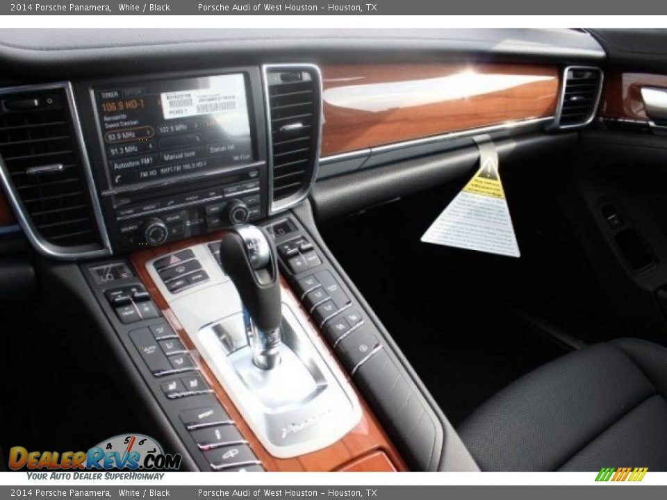 2014 Porsche Panamera White / Black Photo #16