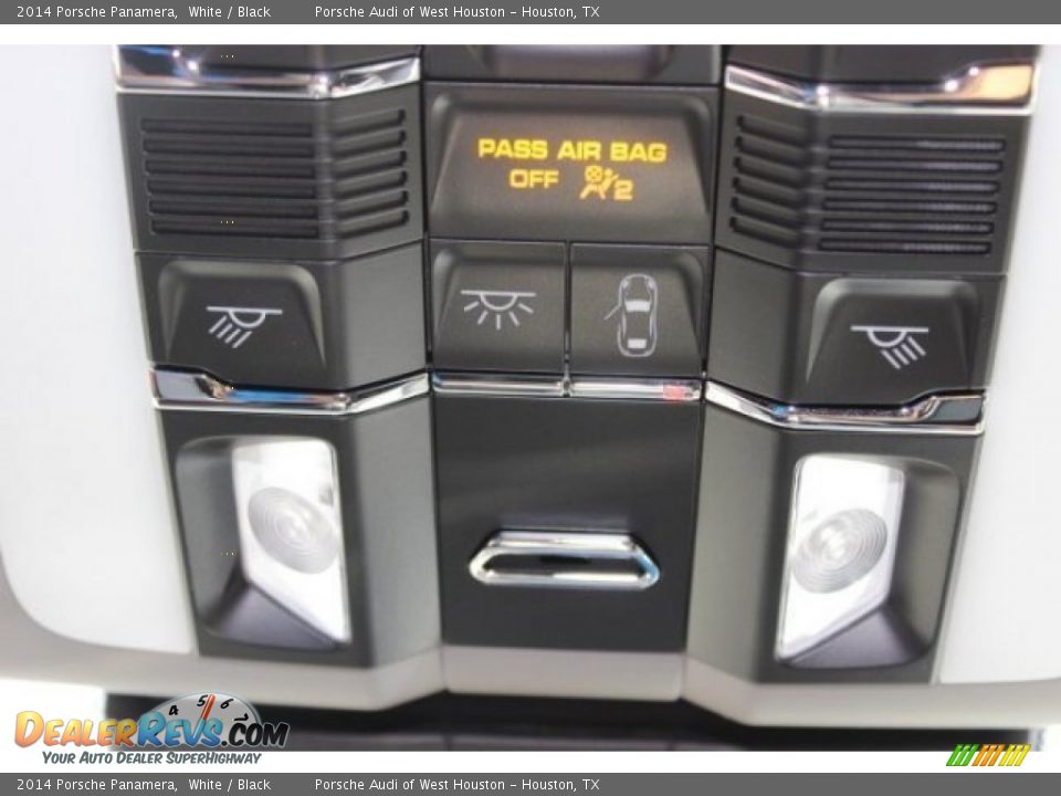 2014 Porsche Panamera White / Black Photo #20