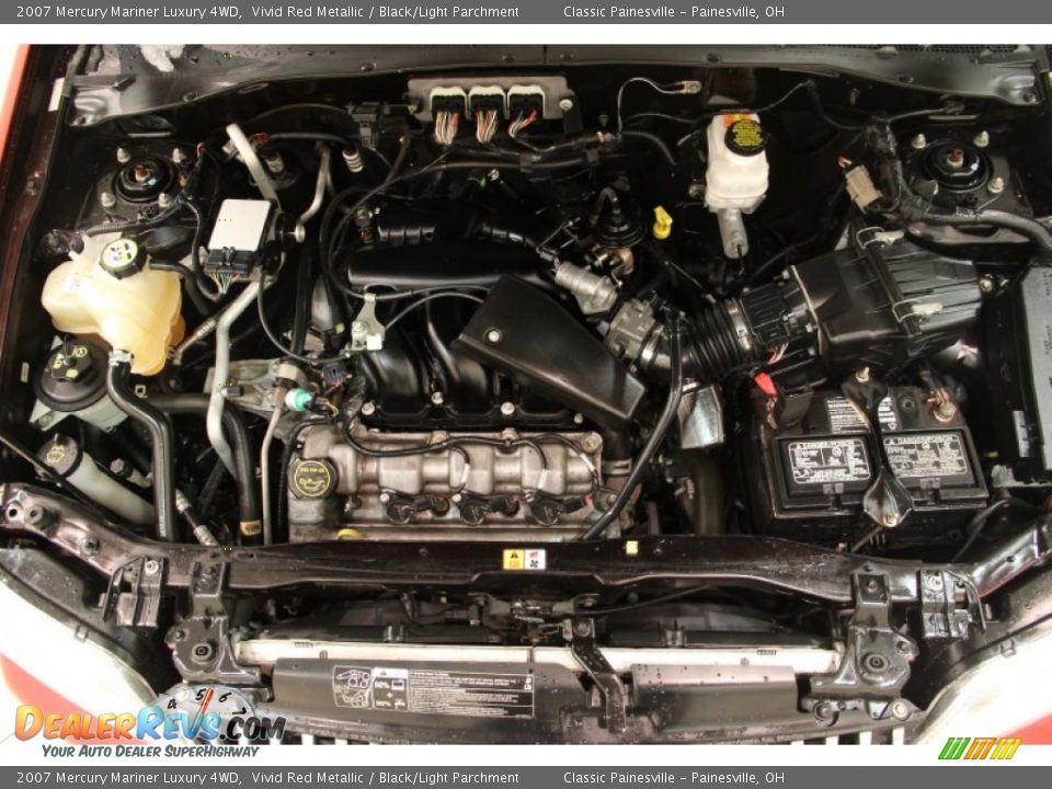 2007 Mercury Mariner Luxury 4WD 3.0 Liter DOHC 24-Valve V6 Engine Photo #14