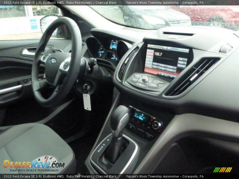 2013 Ford Escape SE 1.6L EcoBoost 4WD Ruby Red Metallic / Charcoal Black Photo #3