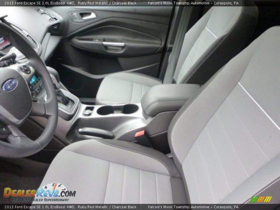 2013 Ford Escape SE 1.6L EcoBoost 4WD Ruby Red Metallic / Charcoal Black Photo #14