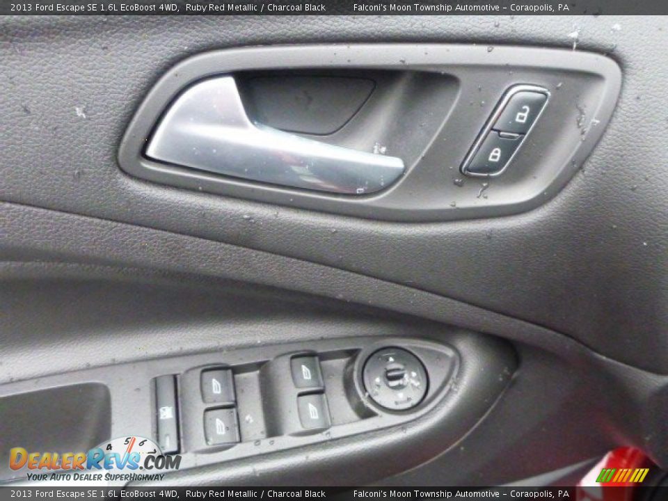 2013 Ford Escape SE 1.6L EcoBoost 4WD Ruby Red Metallic / Charcoal Black Photo #17