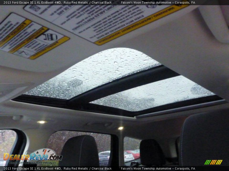 2013 Ford Escape SE 1.6L EcoBoost 4WD Ruby Red Metallic / Charcoal Black Photo #18