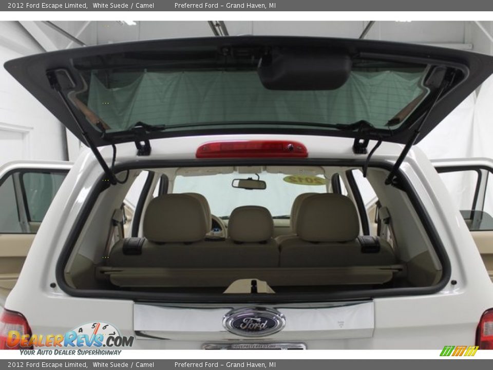 2012 Ford Escape Limited White Suede / Camel Photo #15