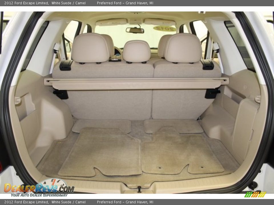 2012 Ford Escape Limited White Suede / Camel Photo #16