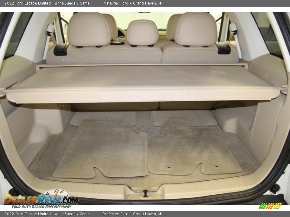 2012 Ford Escape Limited White Suede / Camel Photo #17