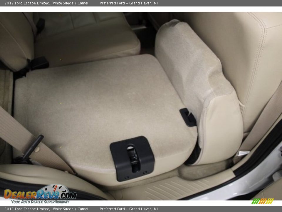 2012 Ford Escape Limited White Suede / Camel Photo #21