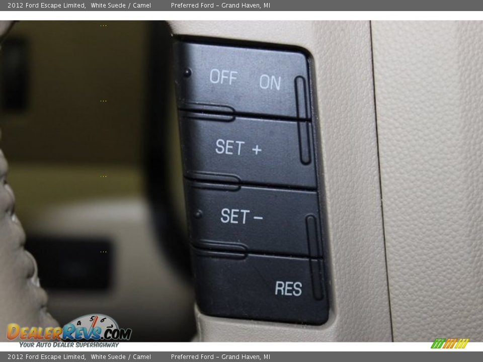2012 Ford Escape Limited White Suede / Camel Photo #32
