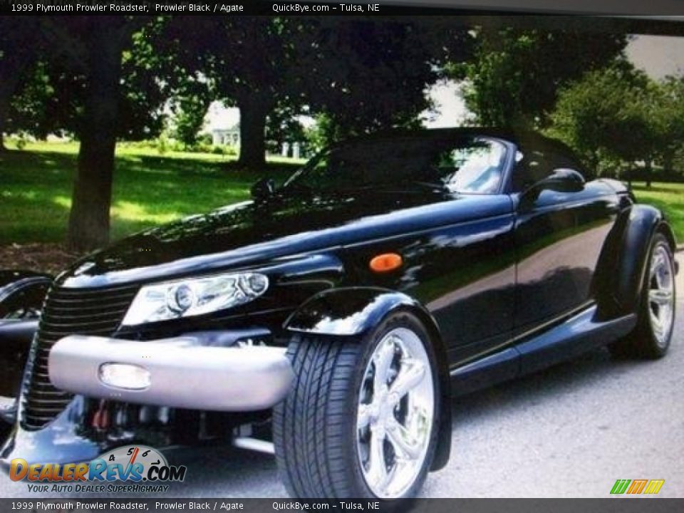 1999 Plymouth Prowler Roadster Prowler Black / Agate Photo #3