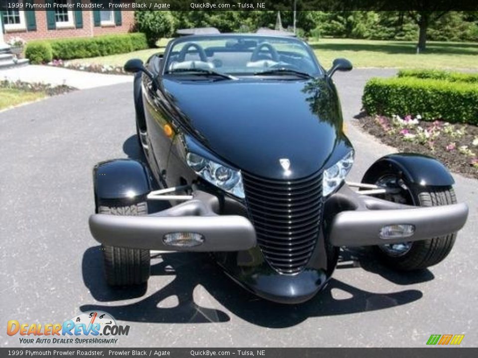 1999 Plymouth Prowler Roadster Prowler Black / Agate Photo #4