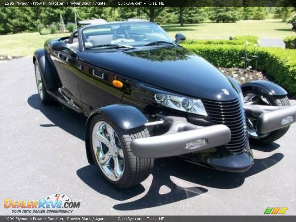 1999 Plymouth Prowler Roadster Prowler Black / Agate Photo #14