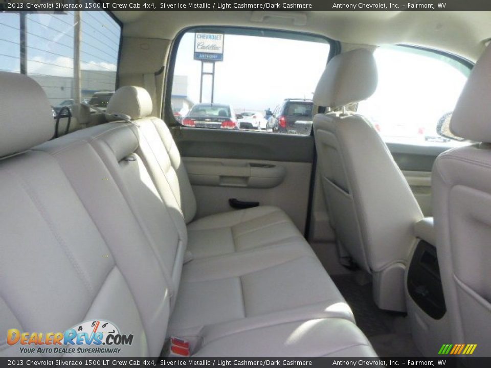 2013 Chevrolet Silverado 1500 LT Crew Cab 4x4 Silver Ice Metallic / Light Cashmere/Dark Cashmere Photo #13
