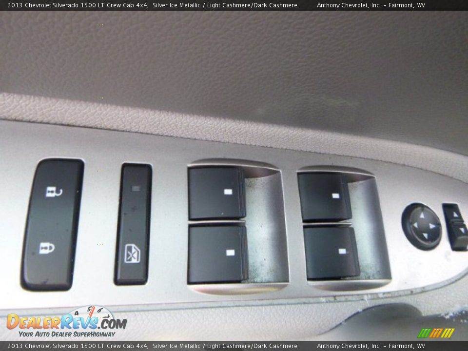 2013 Chevrolet Silverado 1500 LT Crew Cab 4x4 Silver Ice Metallic / Light Cashmere/Dark Cashmere Photo #16