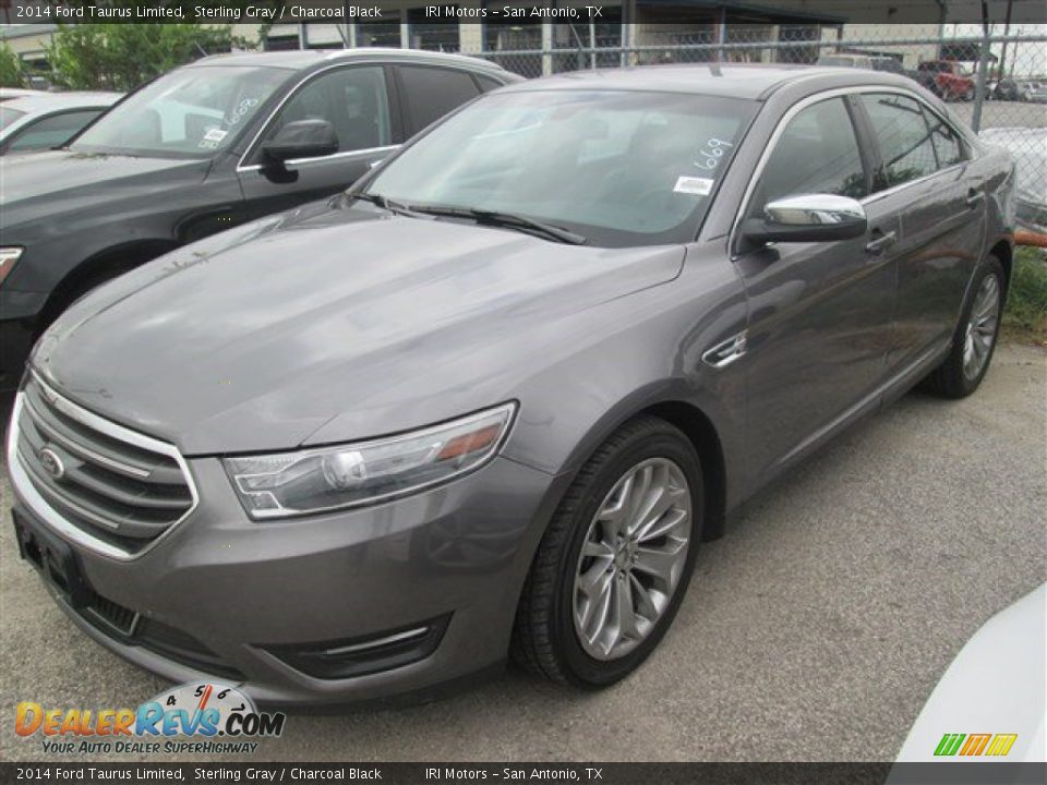 2014 Ford Taurus Limited Sterling Gray / Charcoal Black Photo #3
