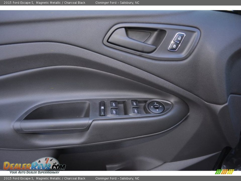 2015 Ford Escape S Magnetic Metallic / Charcoal Black Photo #5