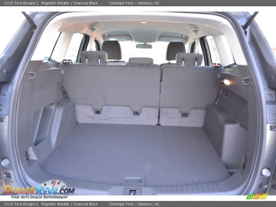 2015 Ford Escape S Magnetic Metallic / Charcoal Black Photo #10