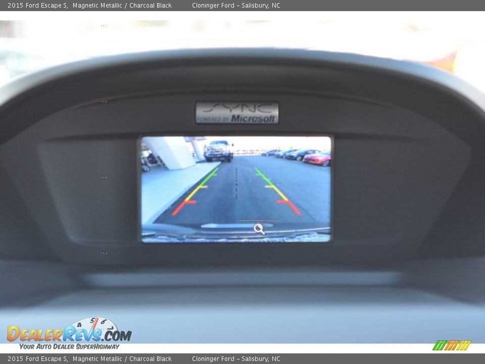 2015 Ford Escape S Magnetic Metallic / Charcoal Black Photo #14