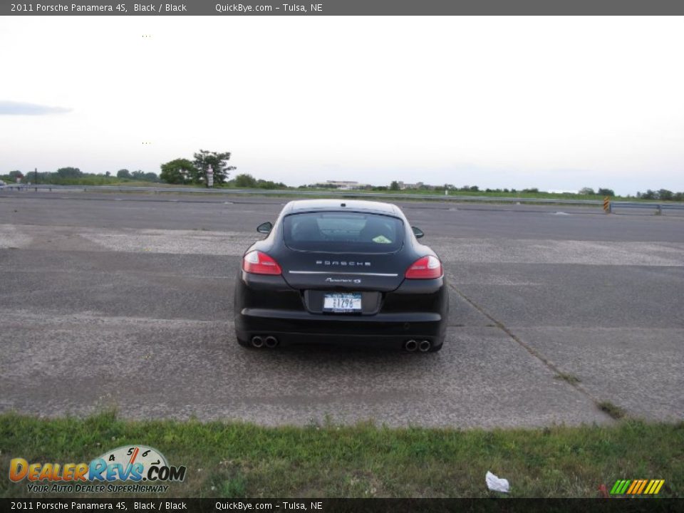 2011 Porsche Panamera 4S Black / Black Photo #5