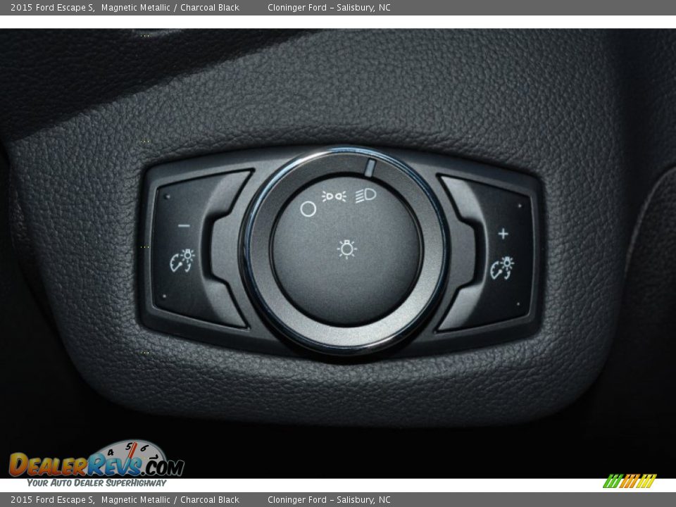 2015 Ford Escape S Magnetic Metallic / Charcoal Black Photo #20