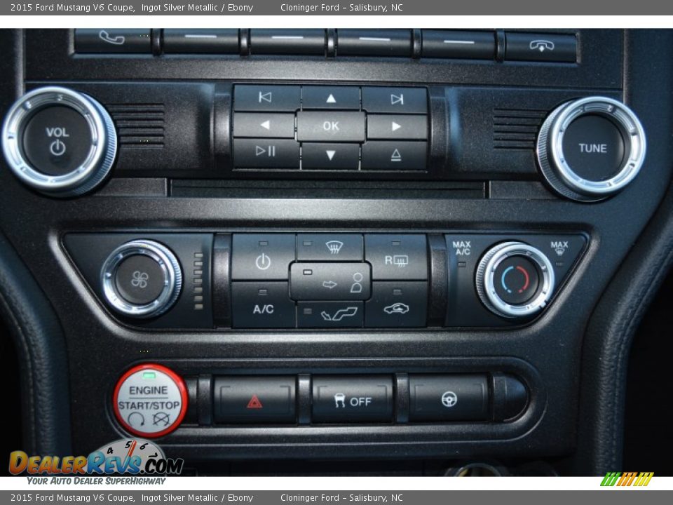 Controls of 2015 Ford Mustang V6 Coupe Photo #13
