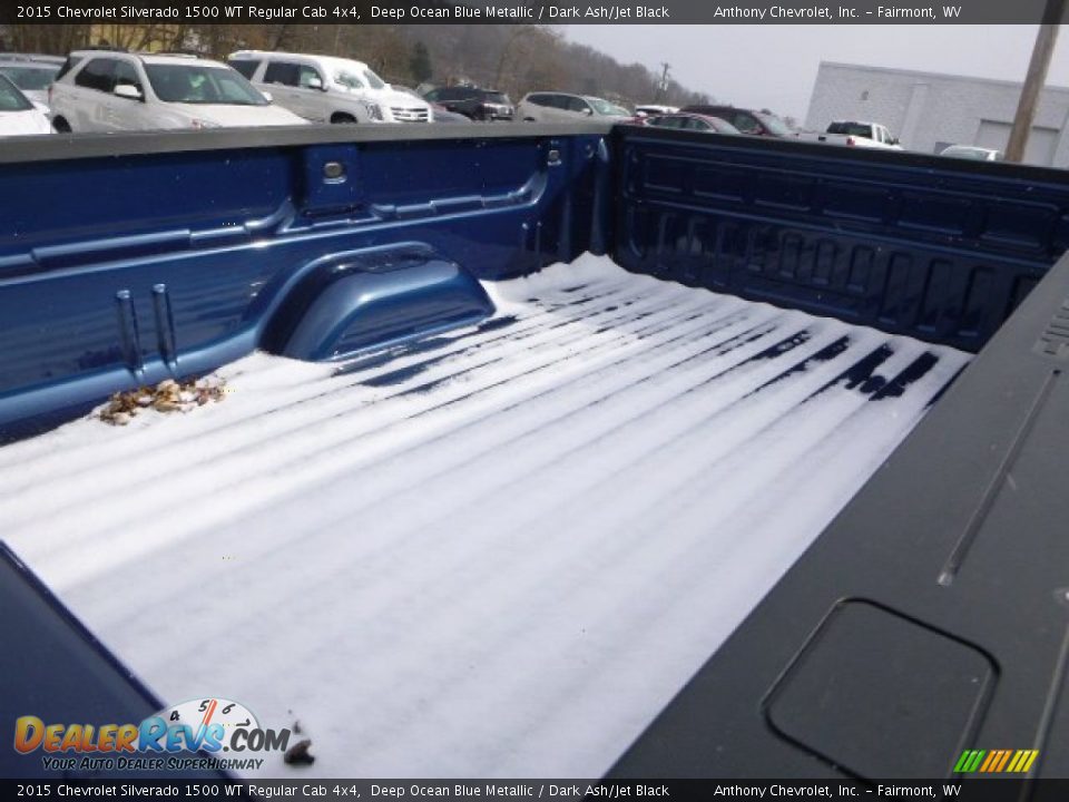 2015 Chevrolet Silverado 1500 WT Regular Cab 4x4 Deep Ocean Blue Metallic / Dark Ash/Jet Black Photo #7