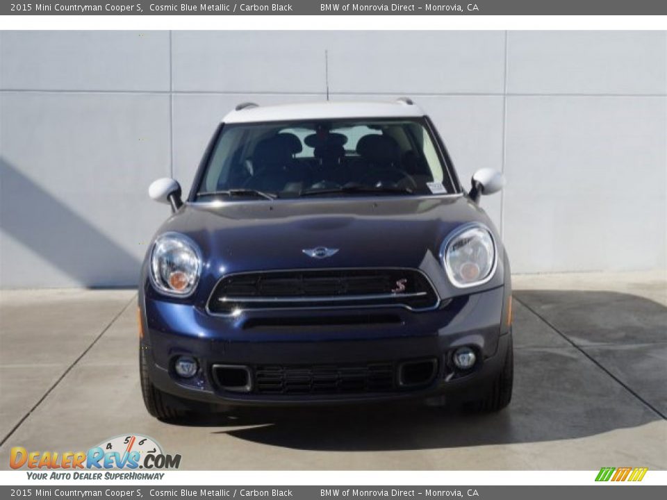 2015 Mini Countryman Cooper S Cosmic Blue Metallic / Carbon Black Photo #3
