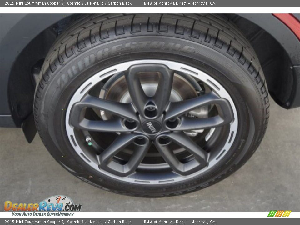 2015 Mini Countryman Cooper S Cosmic Blue Metallic / Carbon Black Photo #4