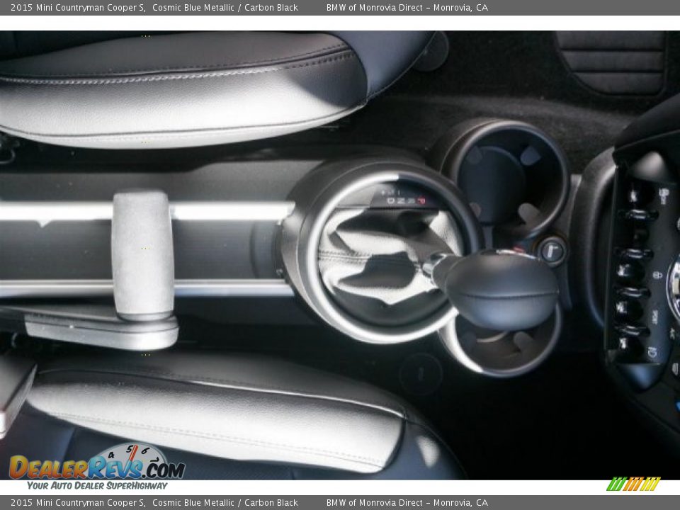 2015 Mini Countryman Cooper S Cosmic Blue Metallic / Carbon Black Photo #7