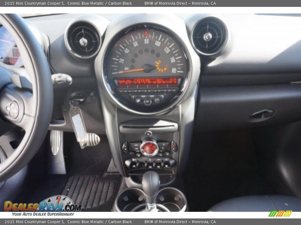 2015 Mini Countryman Cooper S Cosmic Blue Metallic / Carbon Black Photo #8