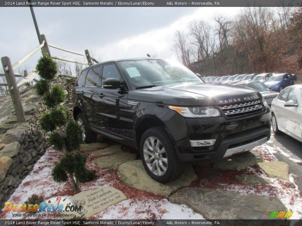 2014 Land Rover Range Rover Sport HSE Santorini Metallic / Ebony/Lunar/Ebony Photo #1