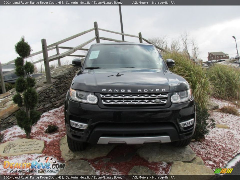 2014 Land Rover Range Rover Sport HSE Santorini Metallic / Ebony/Lunar/Ebony Photo #2