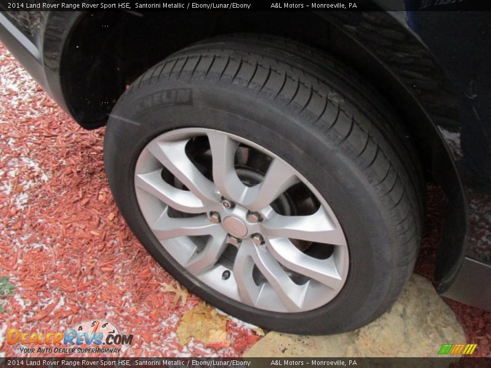 2014 Land Rover Range Rover Sport HSE Santorini Metallic / Ebony/Lunar/Ebony Photo #4