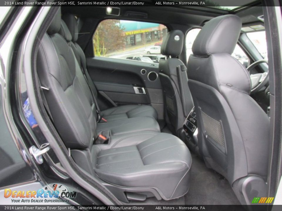 2014 Land Rover Range Rover Sport HSE Santorini Metallic / Ebony/Lunar/Ebony Photo #8