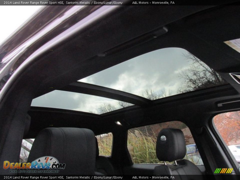 2014 Land Rover Range Rover Sport HSE Santorini Metallic / Ebony/Lunar/Ebony Photo #9