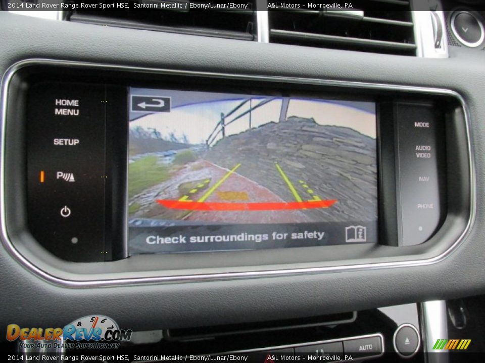 2014 Land Rover Range Rover Sport HSE Santorini Metallic / Ebony/Lunar/Ebony Photo #14