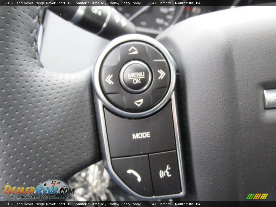 2014 Land Rover Range Rover Sport HSE Santorini Metallic / Ebony/Lunar/Ebony Photo #15