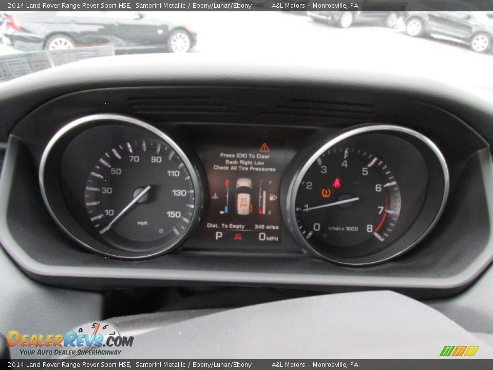 2014 Land Rover Range Rover Sport HSE Santorini Metallic / Ebony/Lunar/Ebony Photo #17