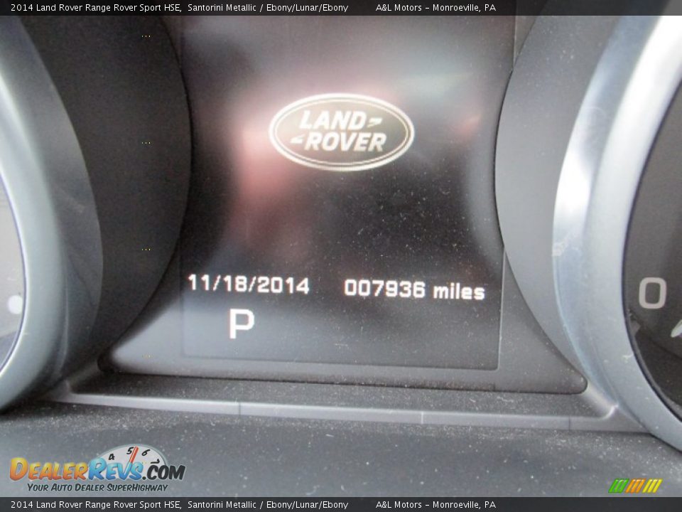 2014 Land Rover Range Rover Sport HSE Santorini Metallic / Ebony/Lunar/Ebony Photo #20