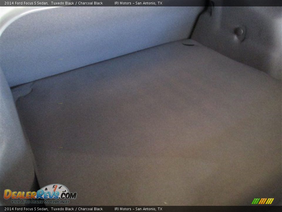 2014 Ford Focus S Sedan Tuxedo Black / Charcoal Black Photo #13