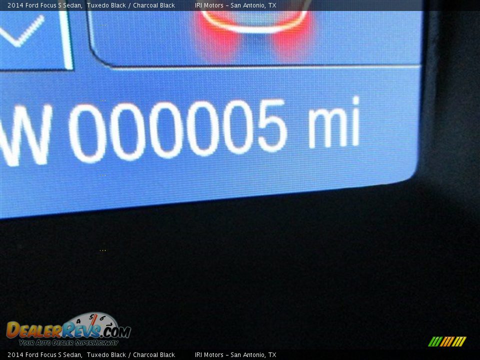 2014 Ford Focus S Sedan Tuxedo Black / Charcoal Black Photo #19