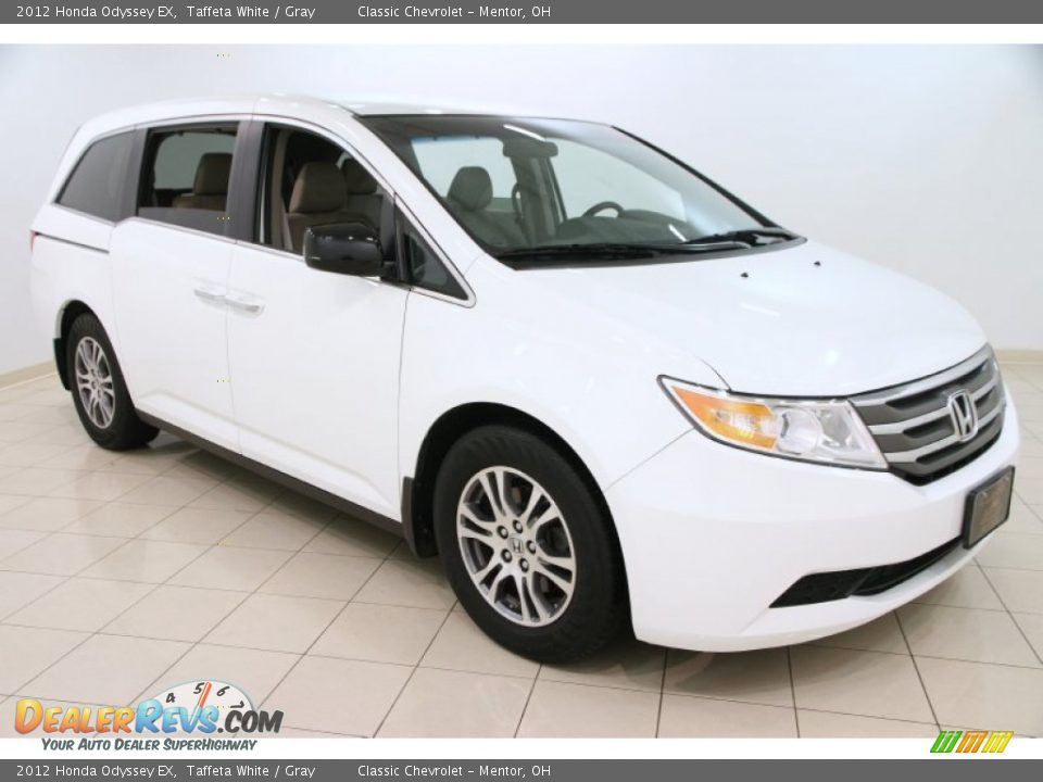 2012 Honda Odyssey EX Taffeta White / Gray Photo #1