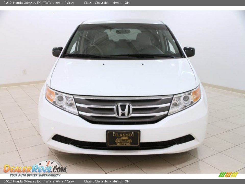 2012 Honda Odyssey EX Taffeta White / Gray Photo #2