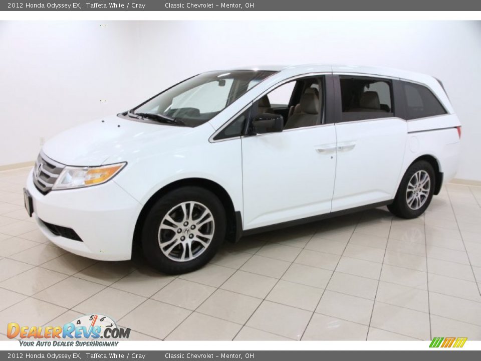 Front 3/4 View of 2012 Honda Odyssey EX Photo #3